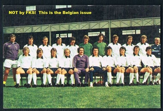 1976 Derby Co Vanderhout postcard