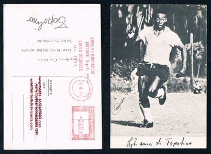 1976 Italian reissue Topolino PELE not original Spanish card - see extra photos!