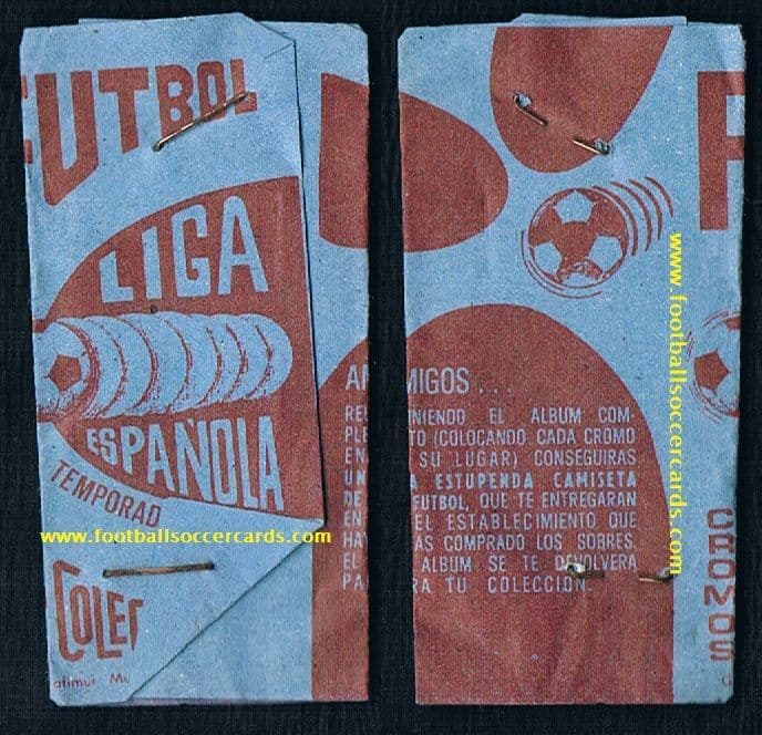 1976 Liga Espanola 1976 Spanish sealed packet with content possibility