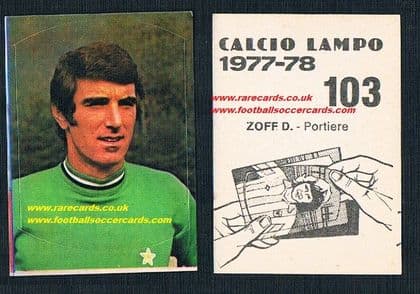 1977 Lampo Ava Dino Zoff - UNUSED +++ WITH FRAME INTACT!