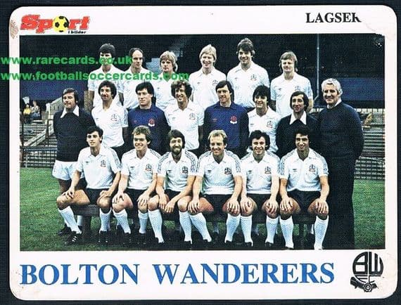 1979 Bolton Wanderers Norway card