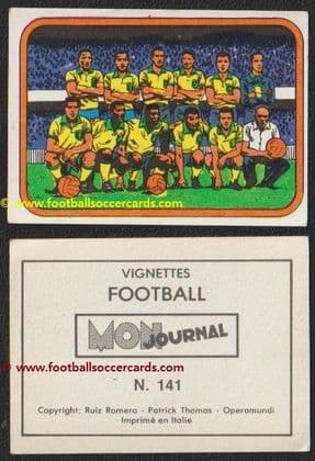 1979 Brazil 141 Pele Mon Journal unused with backing paper, Opera Mundi RuiRomer