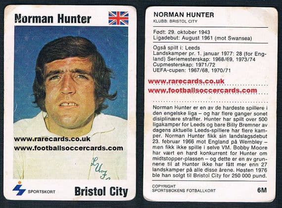 1979 Norman Hunter Leeds U Bristol City