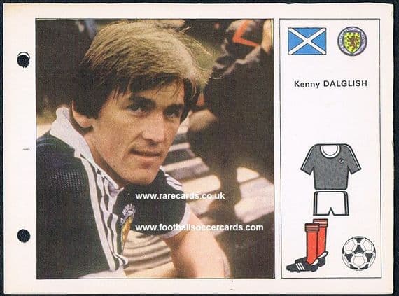 1982 Bruguera fiche Kenny Dalglish