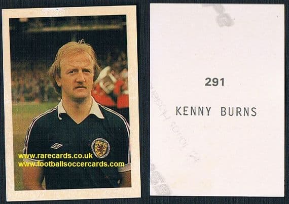 1983 Quadriga-Scandinavia Tips Fodbold 82-83 291 Kenny Burns Birmingham N.Forest