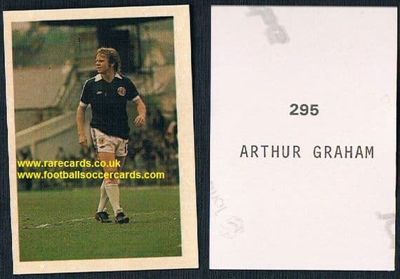 1983 Quadriga-Scandinavia Tips Fodbold 82-83 295 Arthur Graham Leeds Aberdeen Bradford City