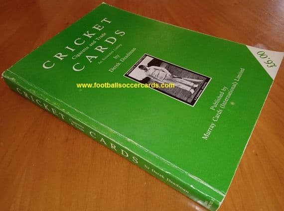 1985 Cricket cards catalogue Derek Deadman over 250 pages of pix & info on cricketing rarities SOLD