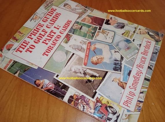 1994 Price Guide to Golf Cards book by Philip Smedley and Bruce Berdock - invaluable!