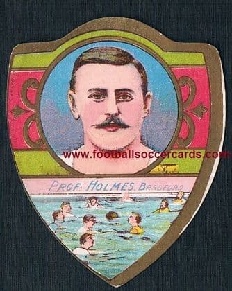 Bradford Dolphins Professor Holmes on a card by John Baines