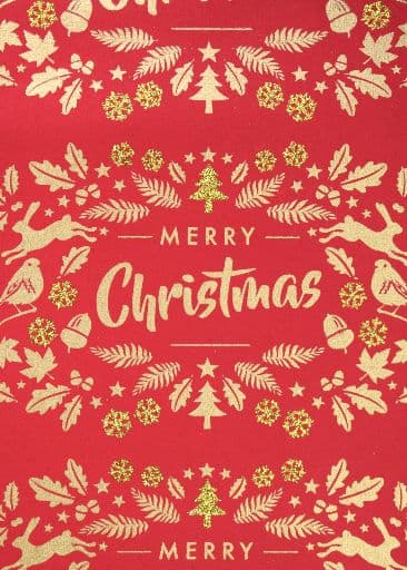 FW287 Ruskin Merry Christmas