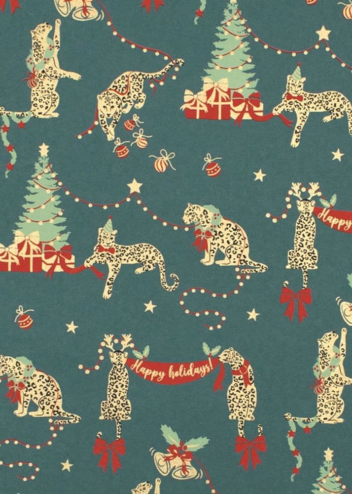 FW371 Festive Leopard