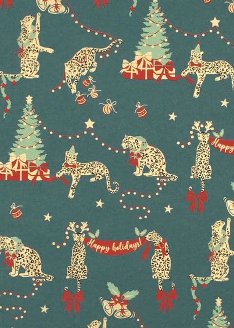FW371 Festive Leopard