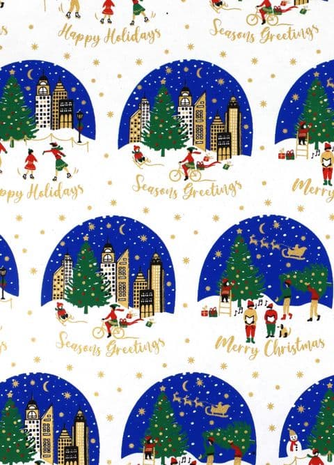 FW426 City Snow Globes