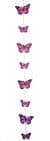 V06637 - Butterfly Garland Pink - GARFLY71.15 6/PK