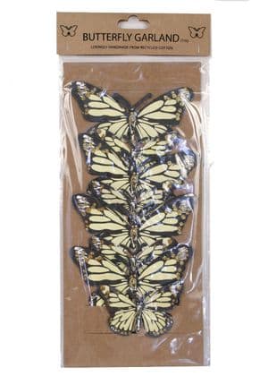 V06675 - Butterfly Garland Yellow GARFLY71.58 6/PK