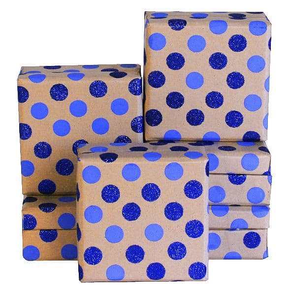 Mini Blue Box V08037 - Dotty Mini Box Blue GBXM128 100/48 12/PK