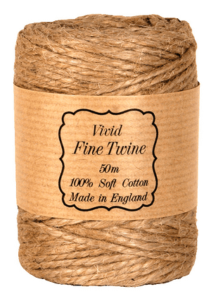 V10290 - Natural Twine 50m Jute JT50.100 6/PK