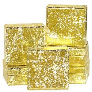 V19385 - Crush Mini Box Gold - GBXM171.51 12/PK