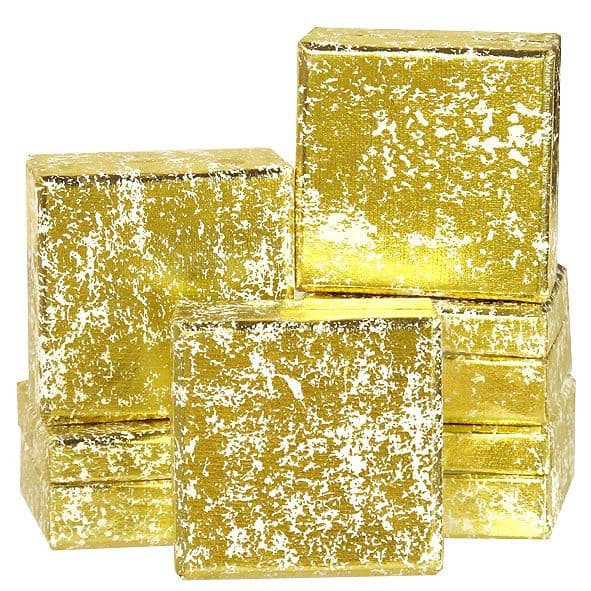 V19385 - Crush Mini Box Gold - GBXM171.51 12/PK