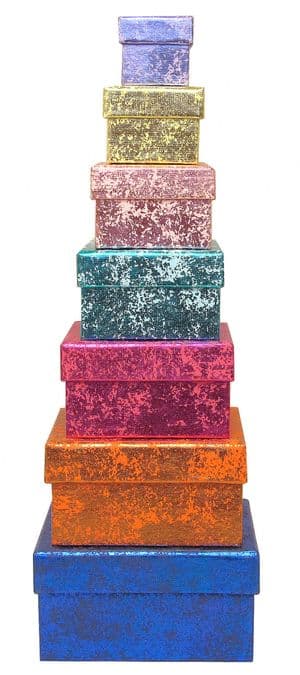 V23597 - Crush Pastels Nest of 7 boxes GBXSMN171 2/PK