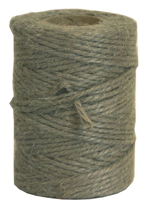 V23832 - Slate Grey Twine 50m Jute JT50.82 6/PK