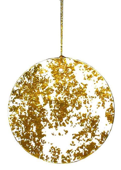 V26895 - Gold Crush Round Tags GTR171.70/51 12/PK