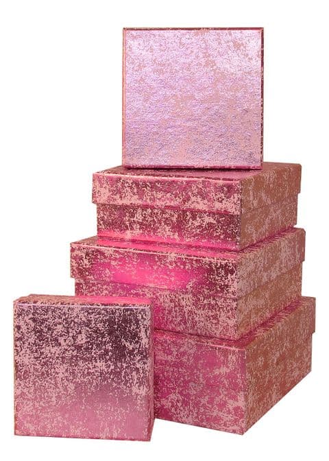 V28509 - Rose Crush Square Nest of Boxes - GBXS171.10/10 1/PK