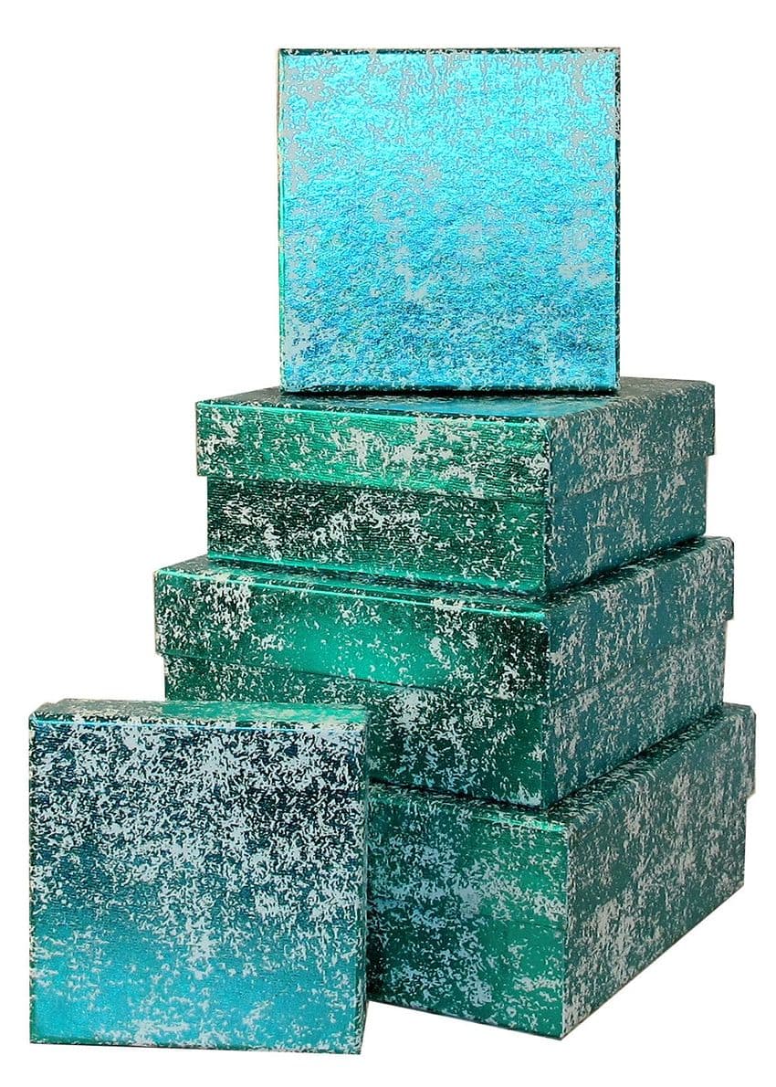 V28752 - Mint Crush Square Nest of Boxes - GBXS171.43/45 1/PK