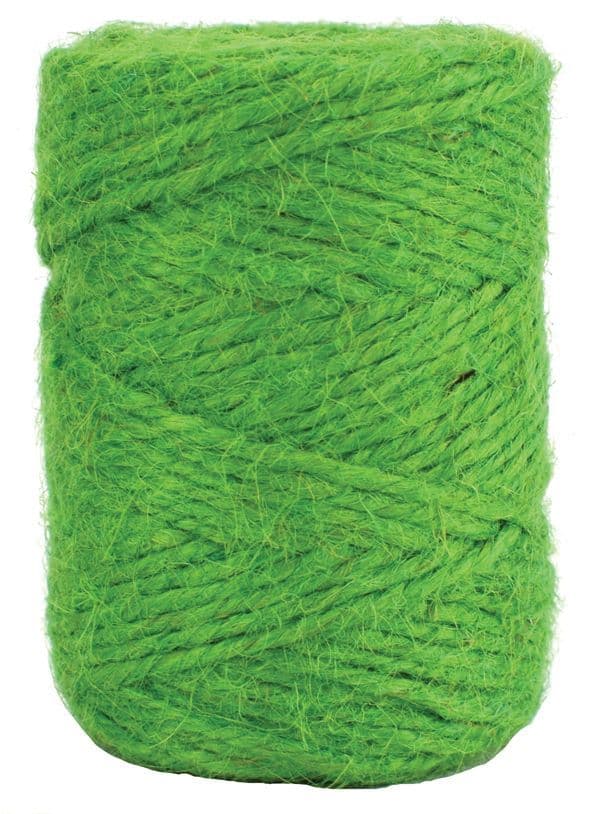 V29407 - Holiday Green Twine 50m Jute JT50.64 6/PK