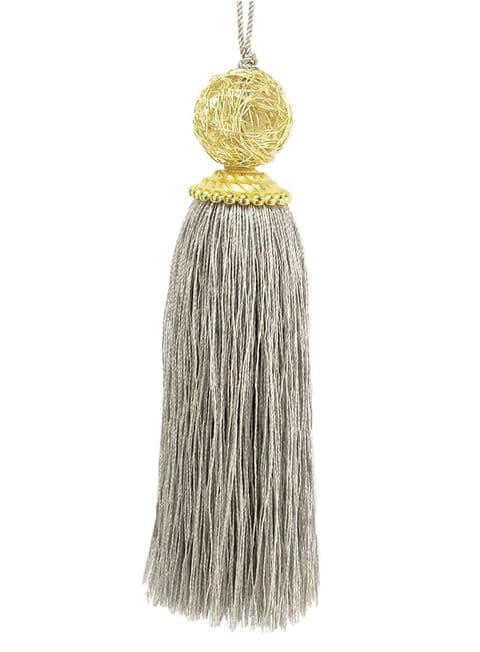 V30083 - Luxury Tassels Silver - LUXTT.01 12/PK
