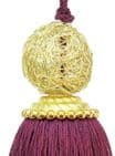 V30106 - Luxury Tassels Raspberry - LUXTT.17 12/PK