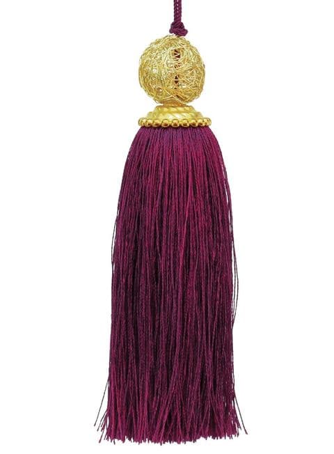 V30106 - Luxury Tassels Raspberry - LUXTT.17 12/PK