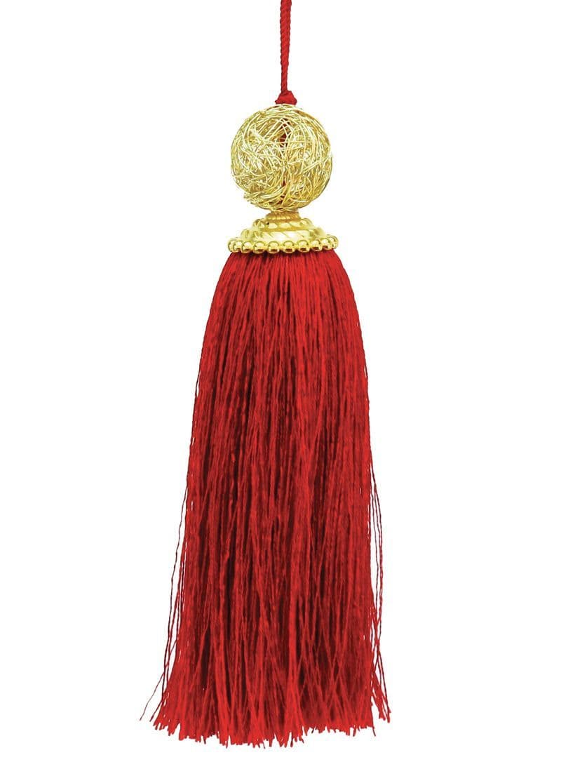 V30113 - Luxury Tassels Red - LUXTT.20 12/PK