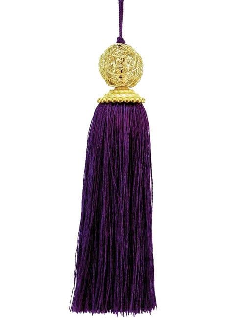 V30137 - Luxury Tassels Purple - LUXTT.35 12/PK