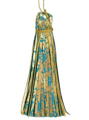 V30205 - Mint on Turquoise Topper Tassels - PTT.43/45 12/PK