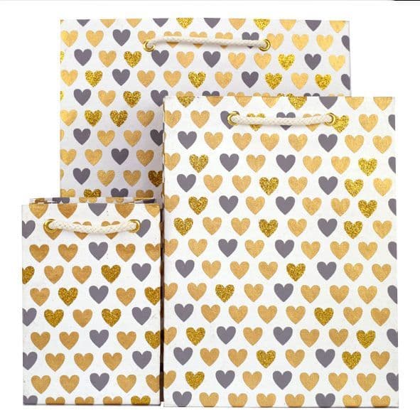 V33268; V33237; V33206 - Mini Heart Bag Grey - GBG163.00/80 10/PK