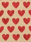 V33282 - Mini Hearts Glitter Red XL Bag - GBG163XL.100/20G 5/PK