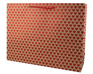 V33282 - Mini Hearts Glitter Red XL Bag - GBG163XL.100/20G 5/PK