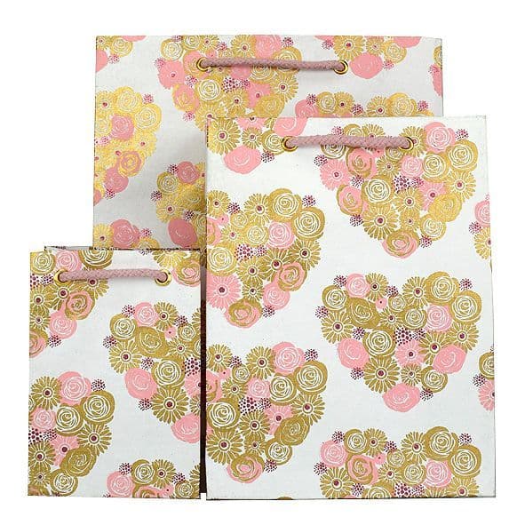 V33367; V33343; V33329 - Pop Heart Bag Pink - GBG199.00/10 10/PK