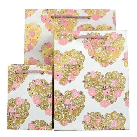 V33367; V33343; V33329 - Pop Heart Bag Pink - GBG199.00/10 10/PK