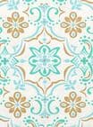 V34142 - Boho Tile Mint Squ Nest of 5 Boxes - GBXS258.00/42 1/PK