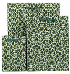V36856; V36849; V36832 - Mini Feathers Green Bag - GBG301.65 10/PK