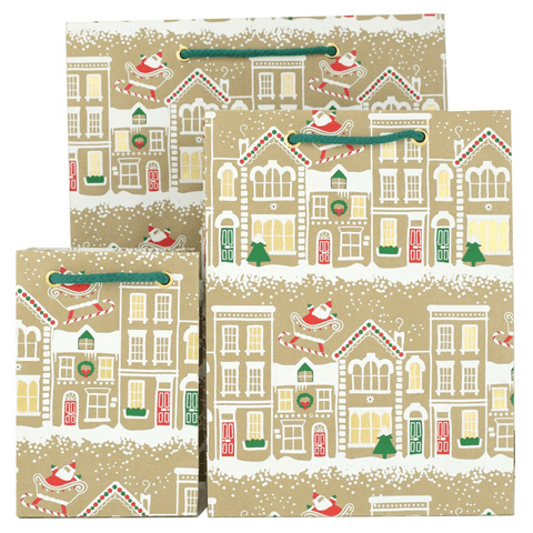 V36887; V36870; V36863 - Christmas Street Bag - GBG286.100/65 10/PK