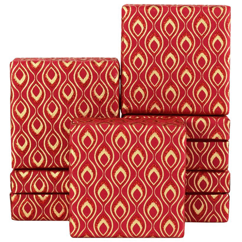 V37419 - Mini Feathers Mini Boxes Berry - GBXM301.24 12/PK