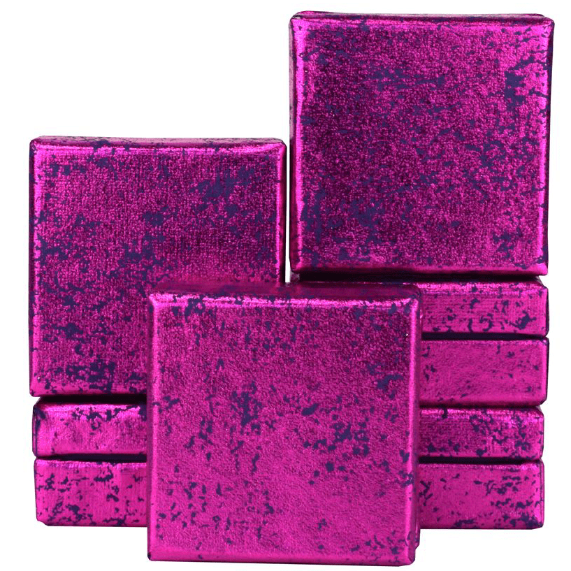 V37471 - Pink Crush on Purple Mini Boxes - GBXM171.35/15 12/PK