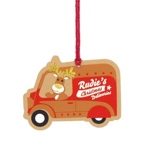 V37648 - Rudie Delivery Tags Set of 4 - GT281.100/51 12/PK