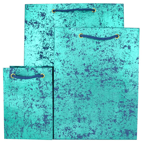 V38041; V38034; V38027 - Turq Crush Blue Bag - GBG171.48/45 10/PK