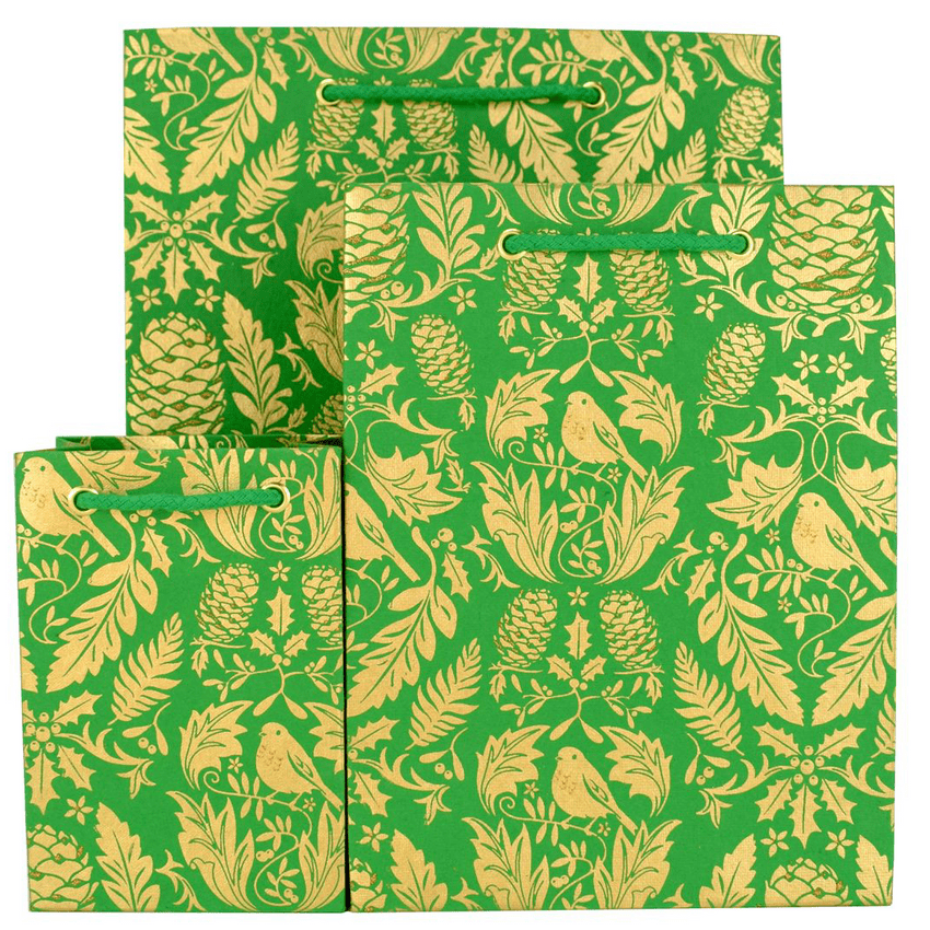 V38164; V38157; V38140 - Ruskin Green  Bag - GBG208.64 10/PK