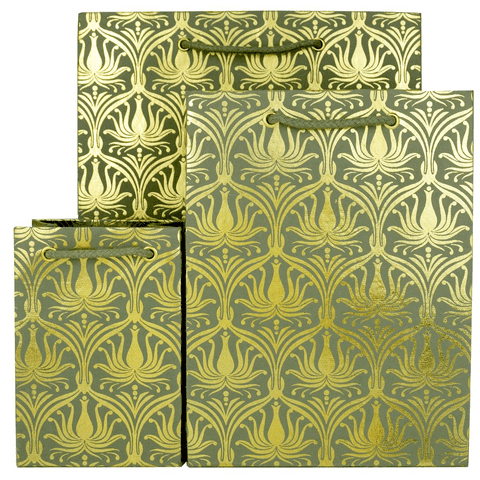 V38522; V38515; V38508 - Lotus Gunmetal  Bag - GBG275.82/51 10/PK