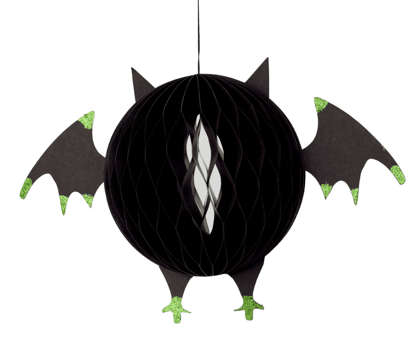 V39901 - Bat 3-D Hanging Dec Large and Small - HCBAT 6/PK